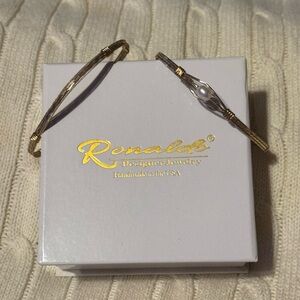 Ronald Gold and Silver Women's Bracelet